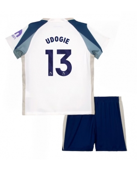 Billige Fotballdrakt Tottenham Hotspur Destiny Udogie #13 Replika Hjemmedraktsett Barn 2025-26 Kortermet (med bukser)